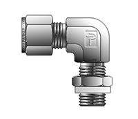 BSPP Male Elbow (Positionable) for fractional tube