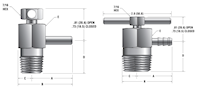 BV Series Bleed Valves - dimensions