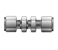 Bulkhead Union for fractional tube