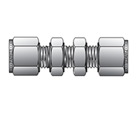 Bulkhead Union for metric tube