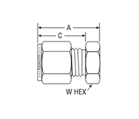 Cap for fractional tube – dimensions