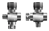 Combination Rupture Disc  Needle Valves