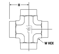 Female Cross FX - dimensions