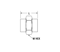 Hose Connector Sleeve for fractional tube – dimensions