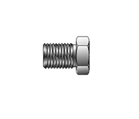 Inverted Tube Nut for fractional tube