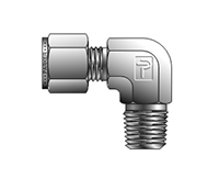 NPT Male Elbow for fractional tube