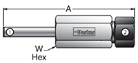 TRBMP7 MPI™ Tube Stub Reducer - dimensions