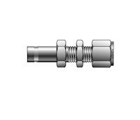 Tube End Bulkhead Adapter for fractional tube