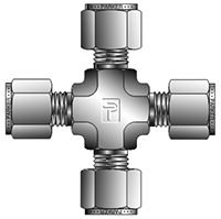 Union Cross for fractional tube