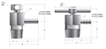 BV Series Bleed Valves - dimensions