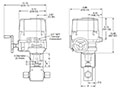 MAB Series Actuators - Electric EOX_8 - dimensions