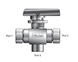 Three Way HB Series Ball Valves